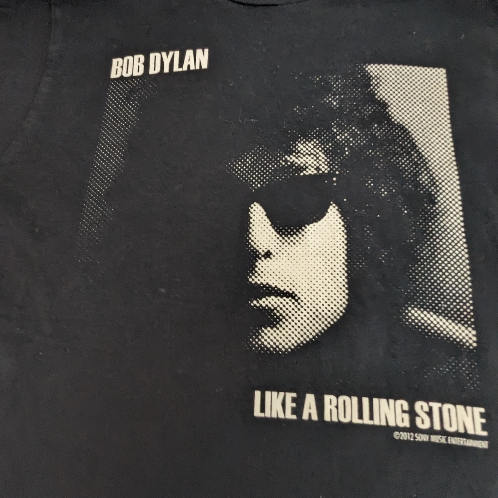 Bob Dylan Like A Rolling Stone 2012 Vintage Tee Small